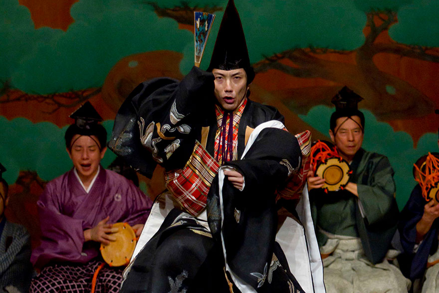 野村萬斎 狂言「三番叟」 Photo